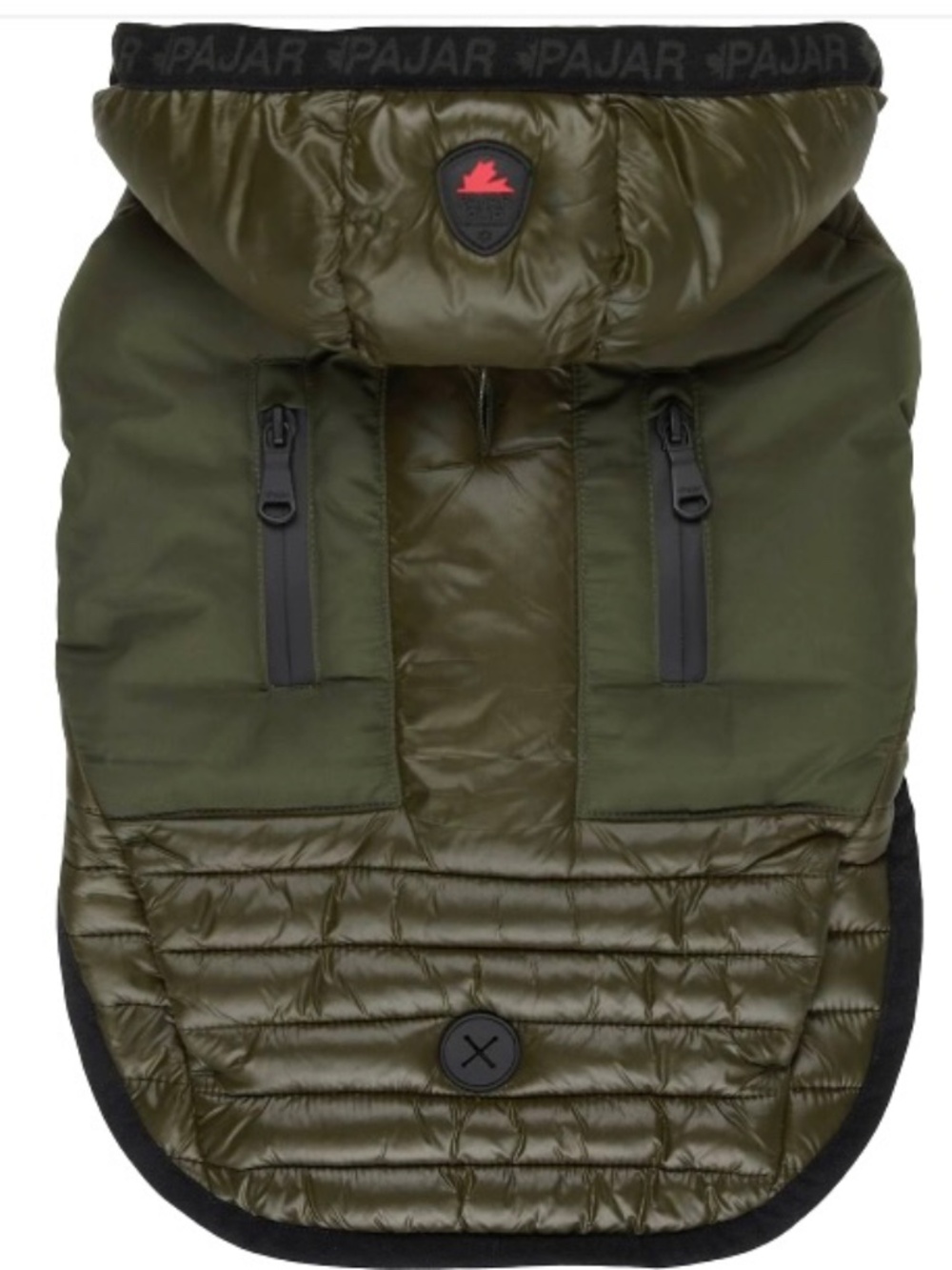 Pajar Eddie Mixed Media Quilted Dog Jacket